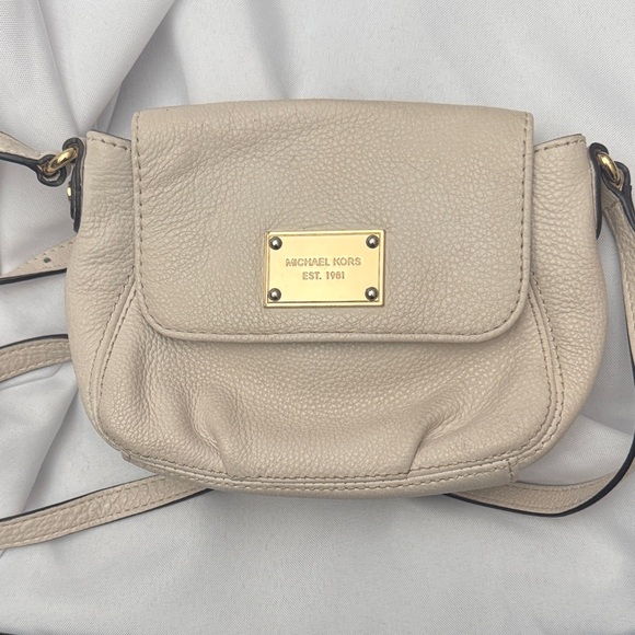 Michael Kors Beige Crossbody Bag